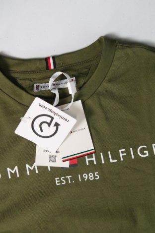 Παιδικό μπλουζάκι Tommy Hilfiger, Μέγεθος 11-12y/ 152-158 εκ., Χρώμα Πράσινο, Τιμή 35,57 €