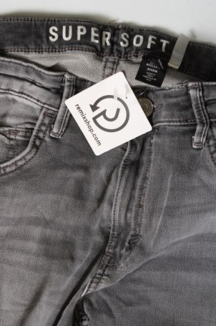 Dziecięce jeansy H&M, Rozmiar 13-14y/ 164-168 cm, Kolor Szary, Cena 24,12 zł