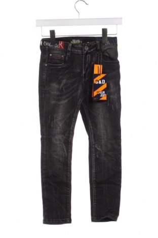 Dětské džíny  S&D, Velikost 6-7y/ 122-128 cm, Barva Černá, Cena  392,00 Kč