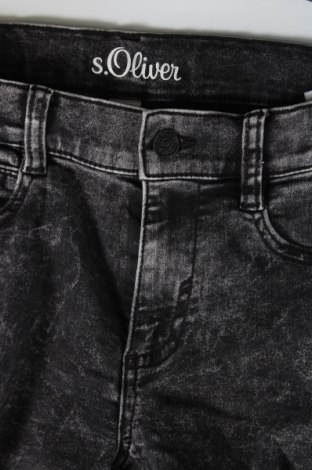 Dziecięce jeansy S.Oliver, Rozmiar 13-14y/ 164-168 cm, Kolor Czarny, Cena 21,49 zł