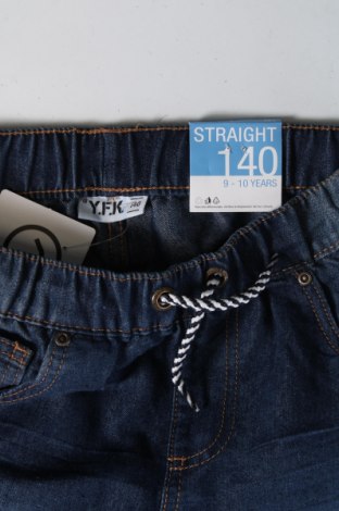 Dziecięce jeansy Y.F.K., Rozmiar 9-10y/ 140-146 cm, Kolor Niebieski, Cena 36,05 zł
