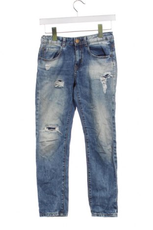 Dětské džíny  Zara, Velikost 8-9y/ 134-140 cm, Barva Modrá, Cena  202,00 Kč