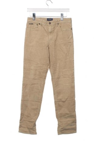 Pantaloni de catifea reiată, pentru copii Polo By Ralph Lauren, Mărime 15-18y/ 170-176 cm, Culoare Bej, Preț 106,58 Lei