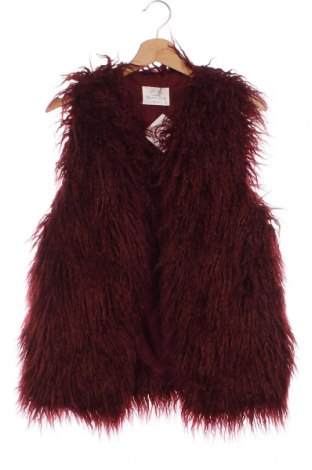 Детски елек Zara, Размер 12-13y/ 158-164 см, Цвят Червен, Цена 19,80 лв.