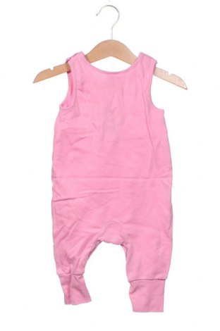 Kinder Overall Hessnatur, Größe 3-6m/ 62-68 cm, Farbe Rosa, Preis € 3,75