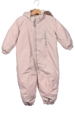 Kinderoverall für Wintersport H&M, Größe 9-12m/ 74-80 cm, Farbe Rosa, Preis 16,02 €