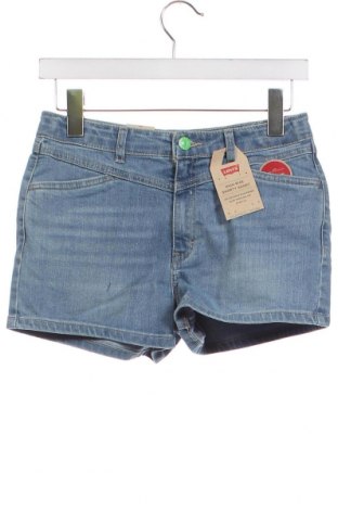 Pantaloni scurți pentru copii Levi's, Mărime 12-13y/ 158-164 cm, Culoare Albastru, Preț 339,47 Lei