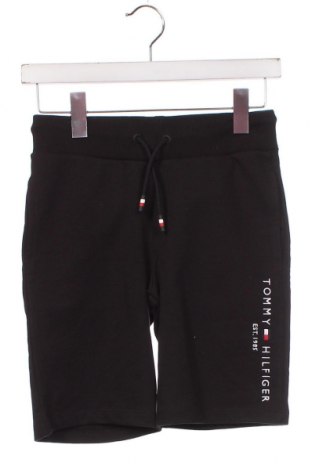 Детски къс панталон Tommy Hilfiger, Размер 9-10y/ 140-146 см, Цвят Черен, Цена 89,40 лв.