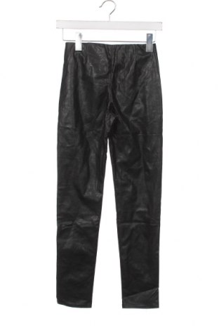 Dziecięce legginsy skórzane H&M, Rozmiar 11-12y/ 152-158 cm, Kolor Czarny, Cena 23,29 zł