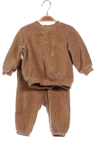 Детски комплект H&M, Размер 3-6m/ 62-68 см, Цвят Кафяв, Цена 31,36 лв.