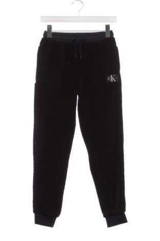 Pantaloni pentru copii Calvin Klein Jeans, Mărime 11-12y/ 152-158 cm, Culoare Negru, Preț 274,34 Lei