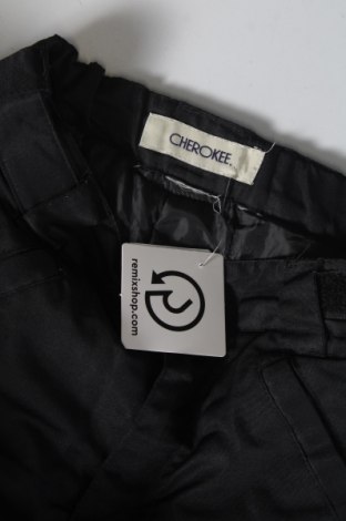 Детски панталон за зимни спортове Cherokee, Размер 9-10y/ 140-146 см, Цвят Черен, Цена 22,14 лв.