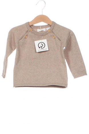 Детски пуловер Mango, Размер 6-9m/ 68-74 см, Цвят Кафяв, Цена 27,93 лв.