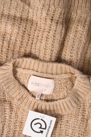 Παιδικό πουλόβερ ONLY, Μέγεθος 12-13y/ 158-164 εκ., Χρώμα  Μπέζ, Τιμή 4,27 €