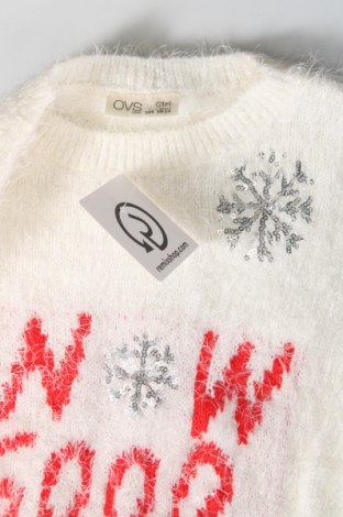 Детски пуловер Oviesse, Размер 13-14y/ 164-168 см, Цвят Бял, Цена 13,05 лв.