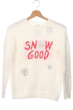 Детски пуловер Oviesse, Размер 13-14y/ 164-168 см, Цвят Бял, Цена 8,70 лв.