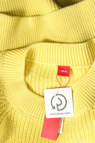Детски пуловер S.Oliver, Размер 15-18y/ 170-176 см, Цвят Жълт, Цена 11,80 лв.