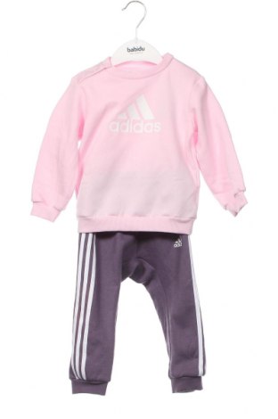 Детски спортен комплект Adidas, Размер 12-18m/ 80-86 см, Цвят Розов, Цена 80,10 лв.