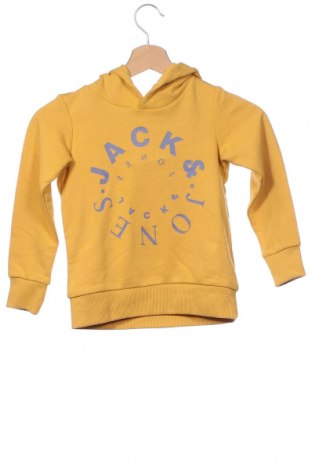Παιδικό φούτερ Jack & Jones, Μέγεθος 4-5y/ 110-116 εκ., Χρώμα Κίτρινο, Τιμή 18,25 €