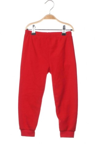 Dziecięce spodnie z polaru Fagottino By Oviesse, Rozmiar 18-24m/ 86-98 cm, Kolor Czerwony, Cena 73,57 zł