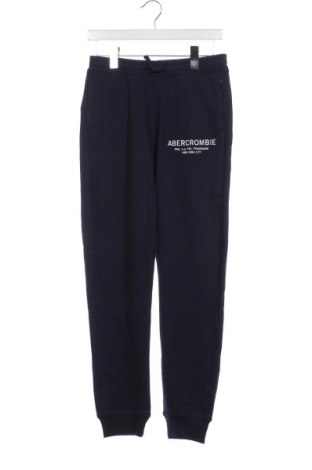 Pantaloni de trening, pentru copii Abercrombie Kids, Mărime 15-18y/ 170-176 cm, Culoare Albastru, Preț 234,21 Lei