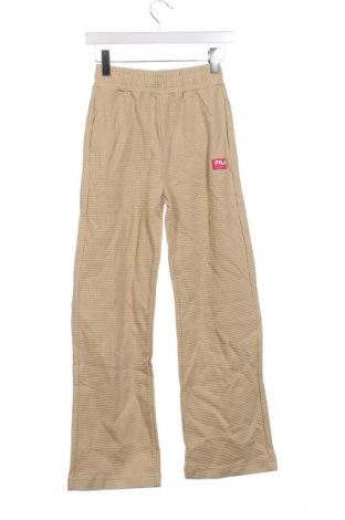 Pantaloni de trening, pentru copii FILA, Mărime 10-11y/ 146-152 cm, Culoare Bej, Preț 83,16 Lei