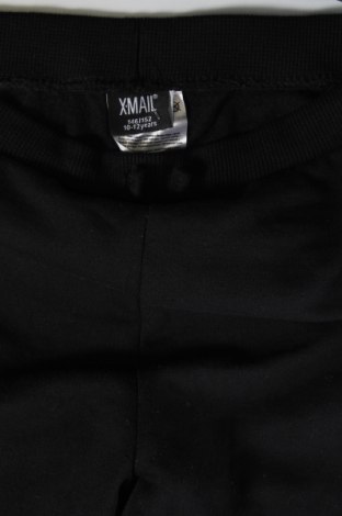 Dziecięce spodnie sportowe X-Mail, Rozmiar 10-11y/ 146-152 cm, Kolor Czarny, Cena 27,19 zł