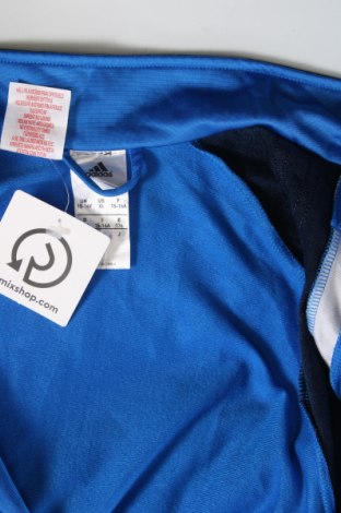 Bluză de trening, pentru copii Adidas, Mărime 15-18y/ 170-176 cm, Culoare Albastru, Preț 125,60 Lei