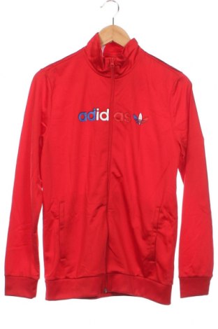 Dziecięca sportowa bluza Adidas Originals, Rozmiar 15-18y/ 170-176 cm, Kolor Czerwony, Cena 109,39 zł