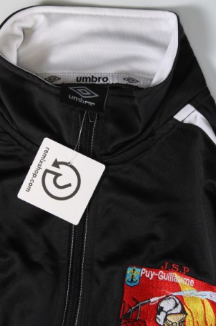 Παιδικό αθλητικό πάνω φόρμα Umbro, Μέγεθος 15-18y/ 170-176 εκ., Χρώμα Μαύρο, Τιμή 5,69 €