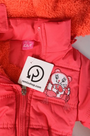 Dětská bunda , Velikost 9-12m/ 74-80 cm, Barva Růžová, Cena  293,00 Kč