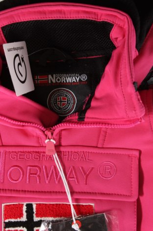 Детско яке Geographical Norway, Размер 7-8y/ 128-134 см, Цвят Розов, Цена 44,75 лв.