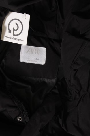 Kinderjacke Zara, Größe 4-5y/ 110-116 cm, Farbe Schwarz, Preis 64,42 €