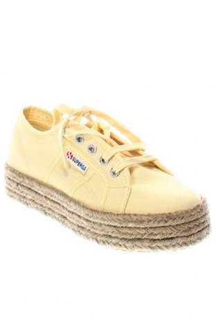 Espadrilles Superga, Größe 37, Farbe Gelb, Preis 22,99 €