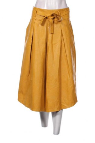 Lederrock, Größe S, Farbe Gelb, Preis 9,65 €