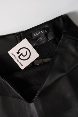 Kožená sukňa  Amisu, Veľkosť L, Farba Čierna, Cena  7,20 €