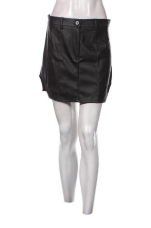 Δερμάτινη φούστα Boohoo, Μέγεθος L, Χρώμα Μαύρο, Τιμή 14,84 €