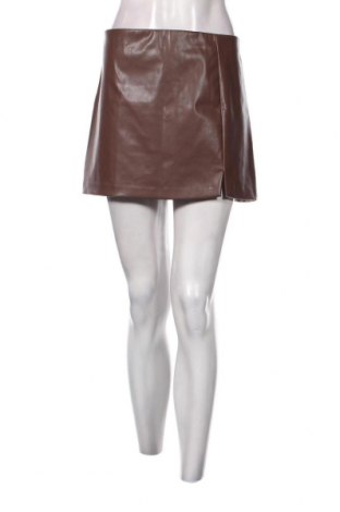 Δερμάτινη φούστα H&M Divided, Μέγεθος M, Χρώμα Καφέ, Τιμή 14,84 €