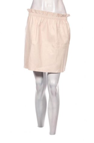 Δερμάτινη φούστα Ivivi, Μέγεθος M, Χρώμα Εκρού, Τιμή 9,86 €