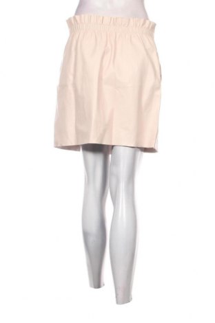 Δερμάτινη φούστα Ivivi, Μέγεθος M, Χρώμα Εκρού, Τιμή 9,86 €