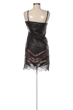 Кожена рокля Just Cavalli, Размер M, Цвят Черен, Цена 519,96 лв.