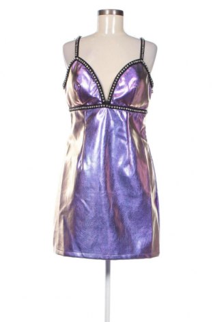 Кожена рокля Katy Perry exclusive for ABOUT YOU, Размер L, Цвят Лилав, Цена 132,00 лв.