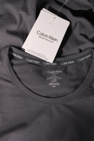 Bluză de bărbați Calvin Klein, Mărime L, Culoare Gri, Preț 89,64 Lei