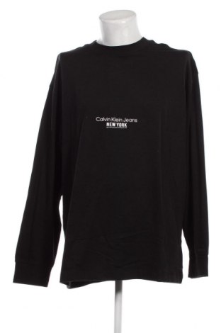 Męska bluzka Calvin Klein, Rozmiar XL, Kolor Czarny, Cena 226,61 zł