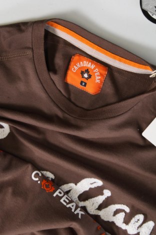 Pánske tričko  Canadian Peak, Veľkosť S, Farba Hnedá, Cena  21,03 €
