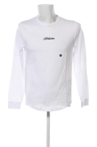 Herren Shirt Hollister, Größe M, Farbe Weiß, Preis 17,94 €