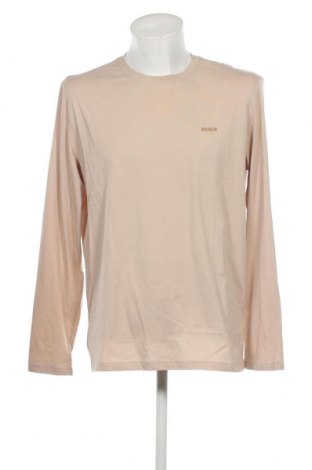 Мъжка блуза Hugo Boss, Размер L, Цвят Бежов, Цена 137,76 лв.