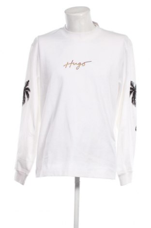 Ανδρική μπλούζα Hugo Boss, Μέγεθος L, Χρώμα Λευκό, Τιμή 84,54 €