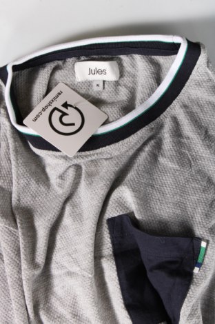 Ανδρική μπλούζα Jules, Μέγεθος M, Χρώμα Γκρί, Τιμή 3,76 €