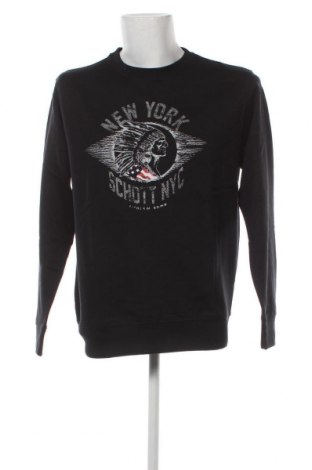 Ανδρική μπλούζα Schott, Μέγεθος L, Χρώμα Μαύρο, Τιμή 28,04 €